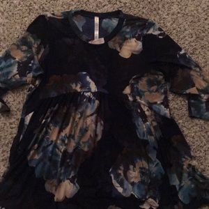 Floral Baby doll top